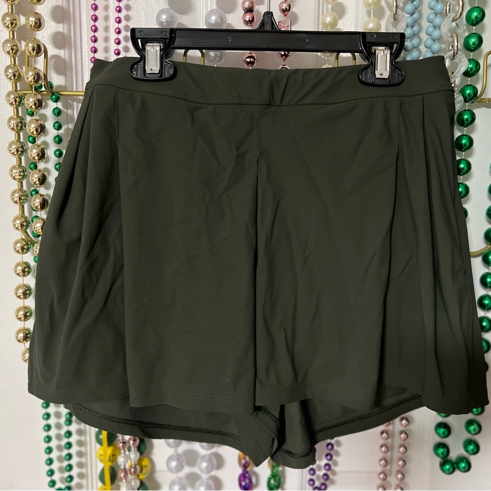 lululemon athletica Olive Green Skort